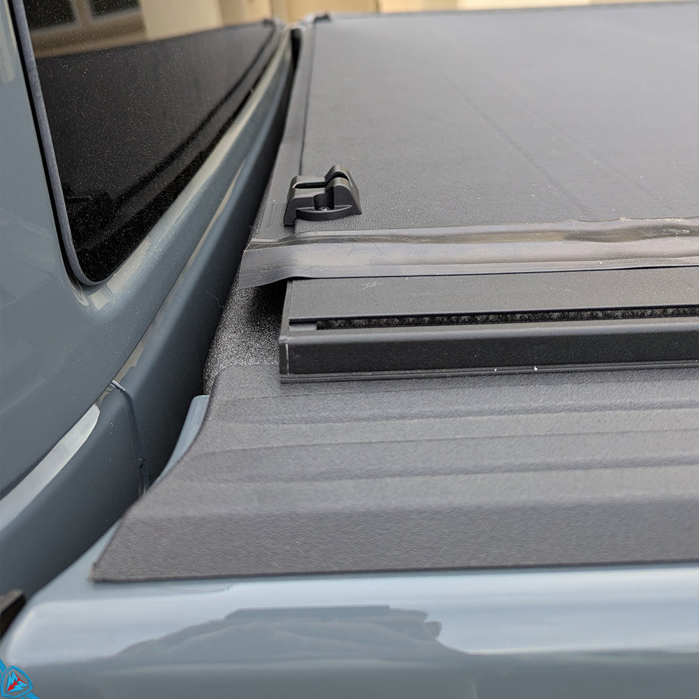 2020-2026 Jeep Gladiator (JT) Revolver X4s Matte Black Aluminum Tonneau Cover with T-Slot Rails | BAK Industries