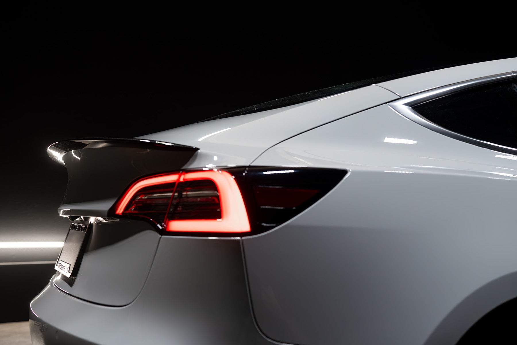 2017-2023 Tesla Model 3 (1st Gen) PF Style Dry Carbon Fiber Trunk Spoiler | FYBR Aerodynamics