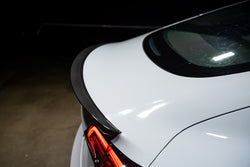 2017-2023 Tesla Model 3 (1st Gen) PF Style Dry Carbon Fiber Trunk Spoiler | FYBR Aerodynamics