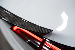2017-2023 Tesla Model 3 (1st Gen) PF Style Dry Carbon Fiber Trunk Spoiler | FYBR Aerodynamics