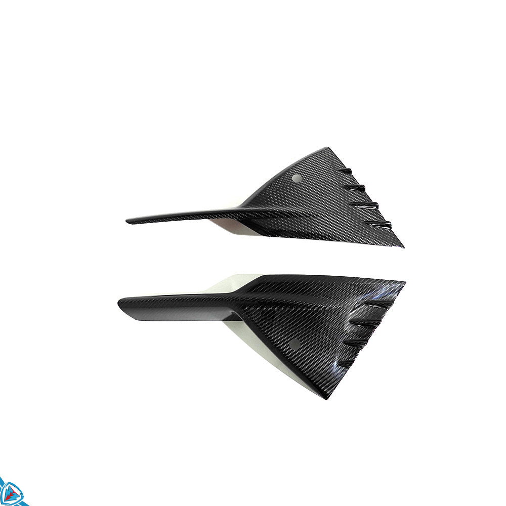 2022-2026 Lotus Emira (Type-131) LPE Style Pre-Preg Carbon Fiber Front Air Duct Covers | FYBR Aerodynamics Main image