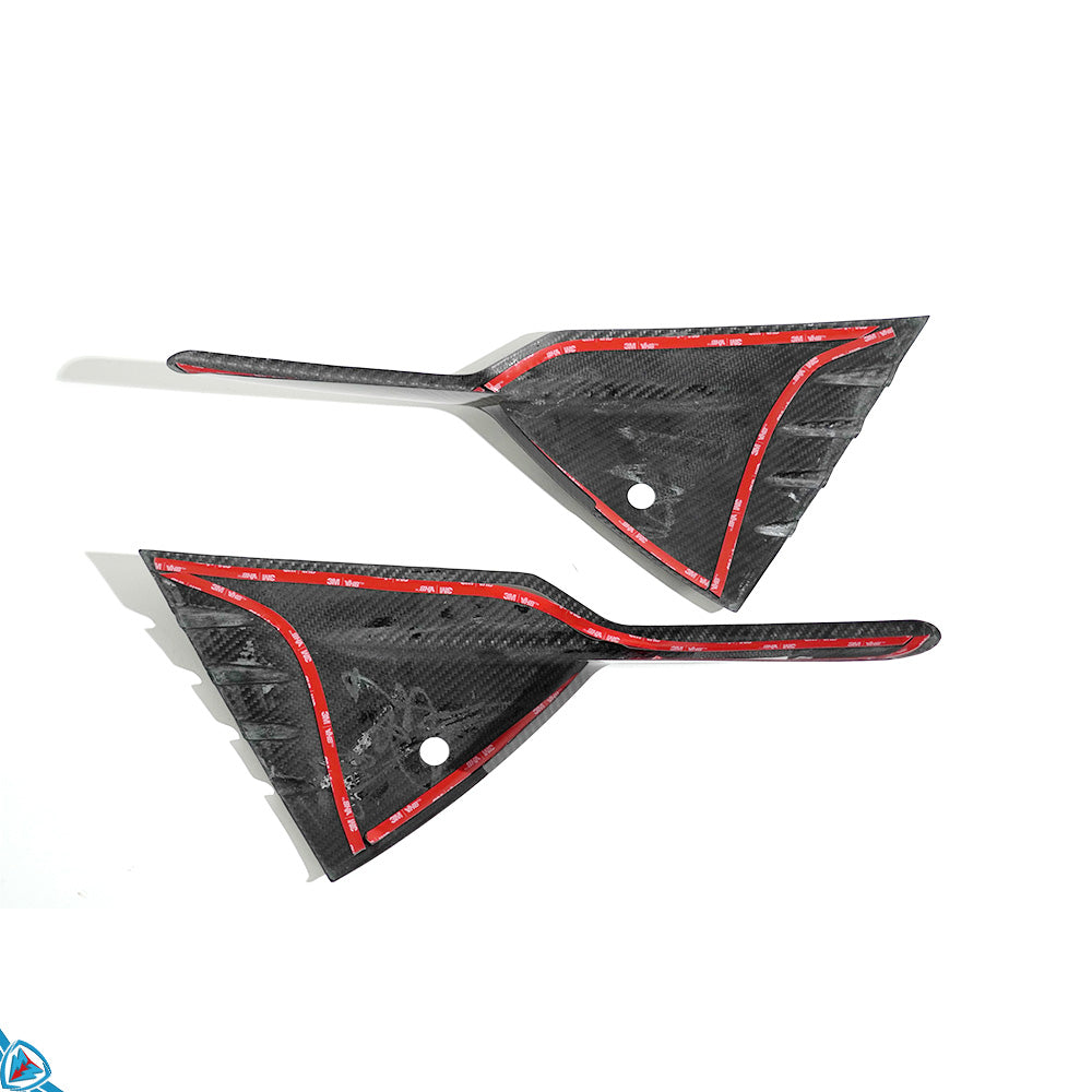 2022-2026 Lotus Emira (Type-131) LPE Style Pre-Preg Carbon Fiber Front Air Duct Covers | FYBR Aerodynamics