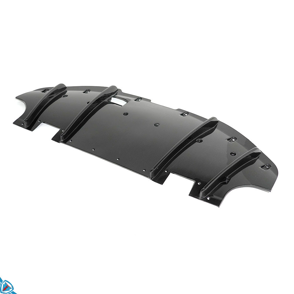 2022-2026 Lotus Emira (Type-131) LPE Style Pre-Preg Carbon Fiber Rear Diffuser | FYBR Aerodynamics
