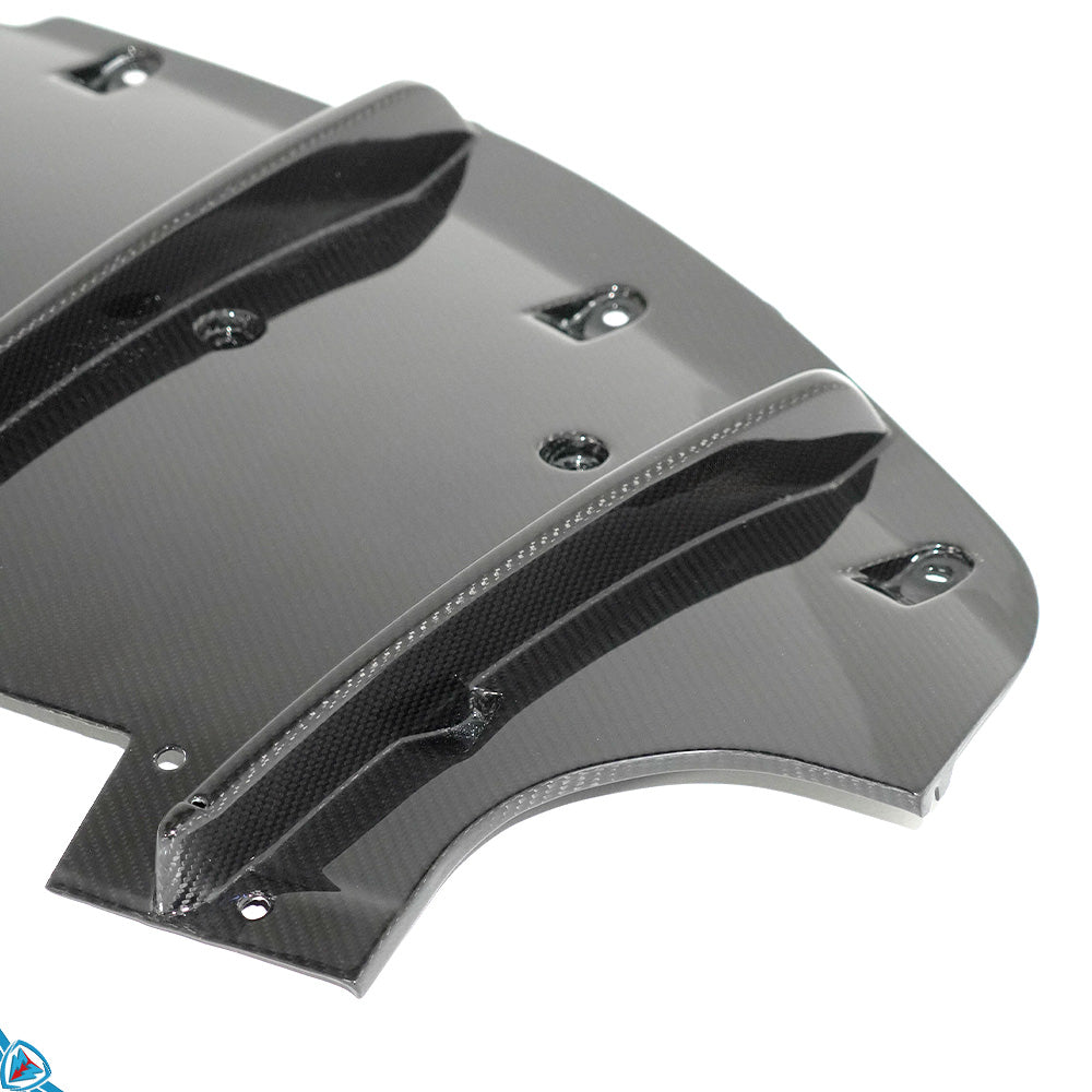 2022-2026 Lotus Emira (Type-131) LPE Style Pre-Preg Carbon Fiber Rear Diffuser | FYBR Aerodynamics