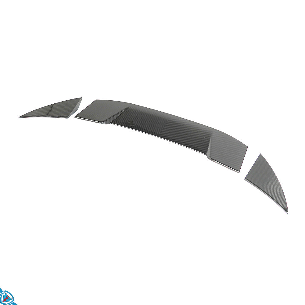 2022+ Lotus Emira (Type-131) LPE Style Pre-Preg (Dry) Carbon Fiber 3-Piece Rear Spoiler | FYBR Aerodynamics Main image
