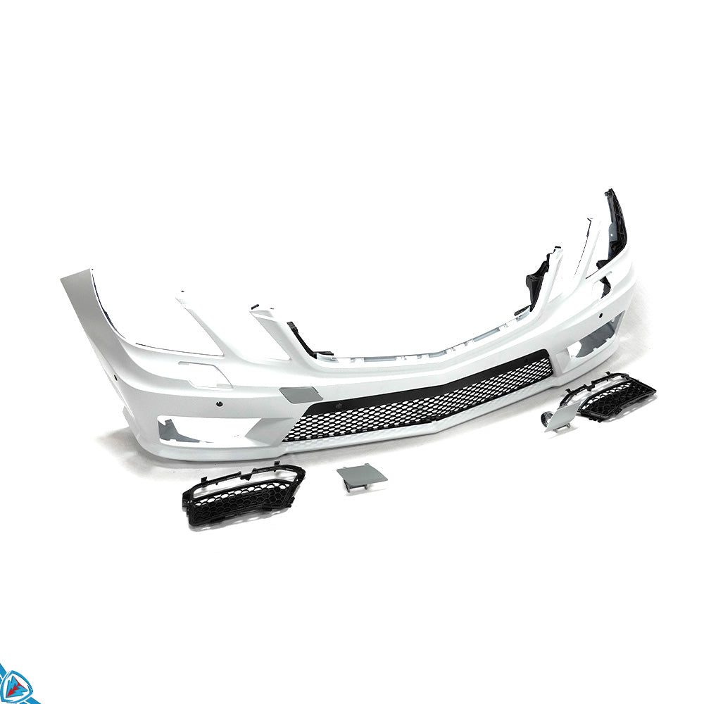 2010-2013 Mercedes-Benz E-Class Pre-Facelift (W212) E63 AMG Style Polypropylene Front Bumper Conversion Kit | E3Tuning