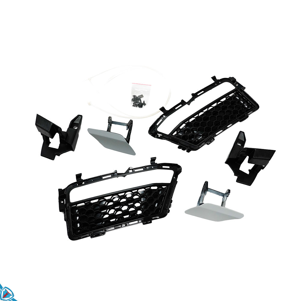 2010-2013 Mercedes-Benz E-Class Pre-Facelift (W212) E63 AMG Style Polypropylene Front Bumper Conversion Kit | E3Tuning