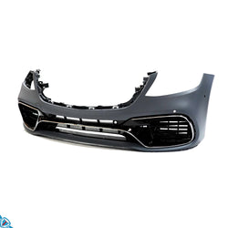 2018-2020 Mercedes-Benz S-Class Facelift (W222) S63 AMG Style Polypropylene Front Bumper Conversion Kit | E3Tuning