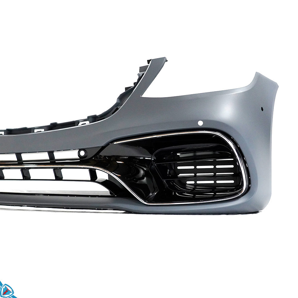 2018-2020 Mercedes-Benz S-Class Facelift (W222) S63 AMG Style Polypropylene Front Bumper Conversion Kit | E3Tuning