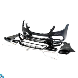 2018-2020 Mercedes-Benz S-Class Facelift (W222) S63 AMG Style Polypropylene Front Bumper Conversion Kit | E3Tuning