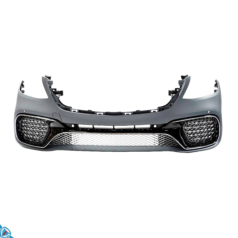 2018-2020 Mercedes-Benz S-Class Facelift (W222) S65 AMG Style Polypropylene Front Bumper Conversion Kit | E3Tuning