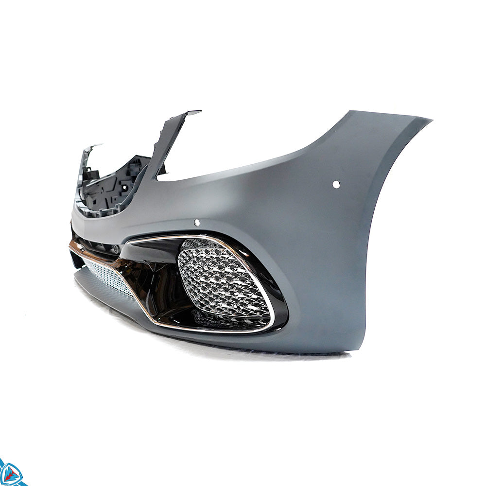 2018-2020 Mercedes-Benz S-Class Facelift (W222) S65 AMG Style Polypropylene Front Bumper Conversion Kit | E3Tuning