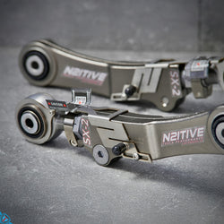 2012-2021 Tesla Model S / Model X (Including Plaid) SX-2 Adjustable Aluminum Rear Camber Arms | N2itive