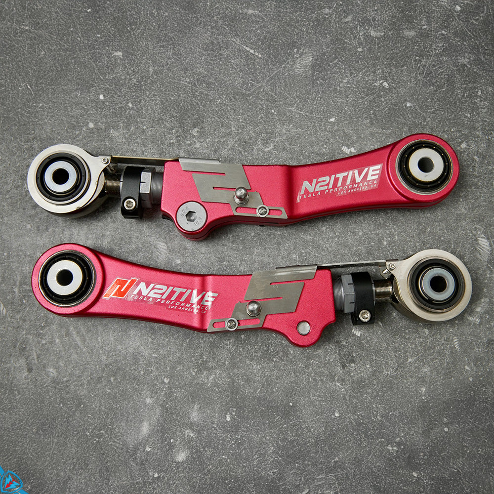 N2itive 2012-01/2020 Tesla Model X / S Rear Camber Arms SX-2 (Pair)