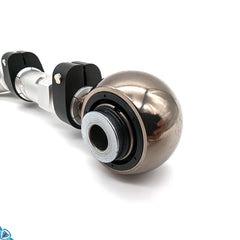 N2itive Tesla Model 3 / Y Adjustable Rear Toe Arms (Pair) [CLEAR & RED]