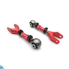 N2itive Tesla Model 3 / Y Adjustable Rear Toe Arms (Pair) [CLEAR & RED]