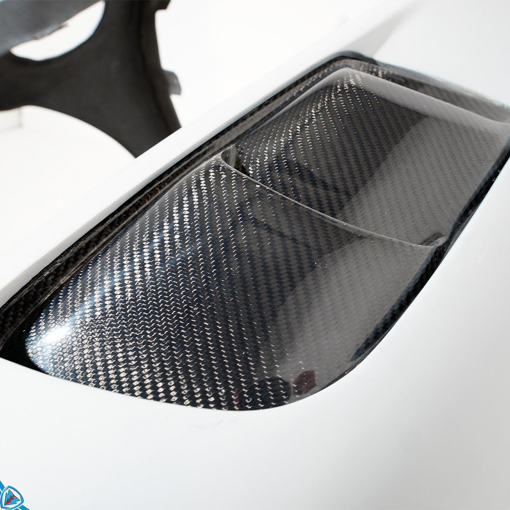 2017-2025 Porsche 718 Cayman & Boxster (982) GT4 RS Style Carbon FRP Fender Conversion Kit | E3Tuning