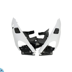 2017-2025 Porsche 718 Cayman & Boxster (982) GT4 RS Style Dry Carbon Fiber Fender Conversion Kit [Liner Included] | E3Tuning