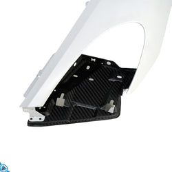 2017-2025 Porsche 718 Cayman & Boxster (982) GT4 RS Style Dry Carbon Fiber Fender Conversion Kit [Liner Included] | E3Tuning