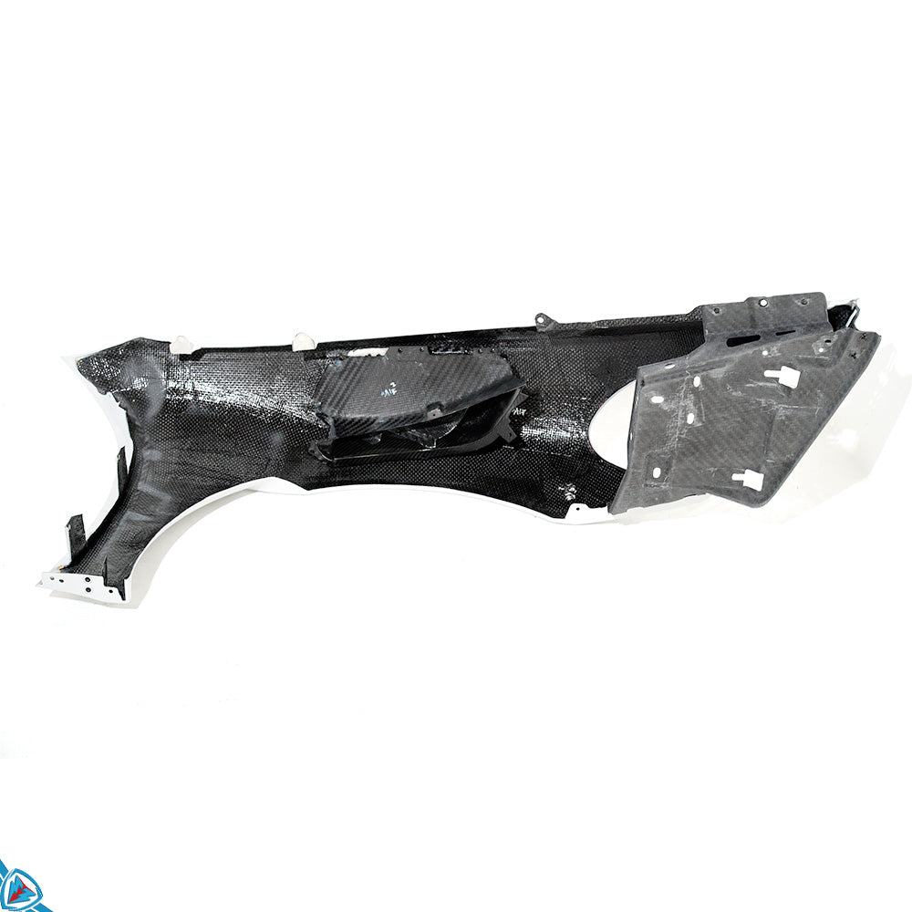 2017-2025 Porsche 718 Cayman & Boxster (982) GT4 RS Style Dry Carbon Fiber Fender Conversion Kit [Liner Included] | E3Tuning