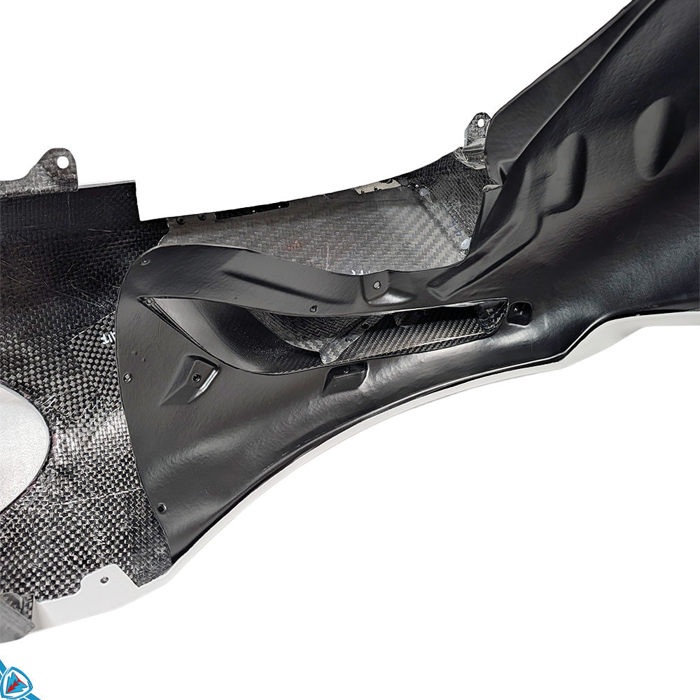 2017-2025 Porsche 718 Cayman & Boxster (982) GT4 RS Style Dry Carbon Fiber Fender Conversion Kit [Liner Included] | E3Tuning