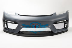2017-2024 Porsche 718 Boxster & Cayman (982) to GT4 Style Front Bumper Conversion