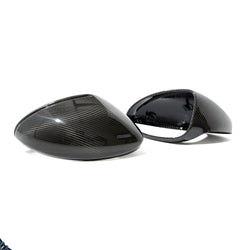 2012-2019 Porsche 911 (991) & Boxster / Cayman (981) Dry Carbon Fiber Replacement Mirror Covers | FYBR Aerodynamics