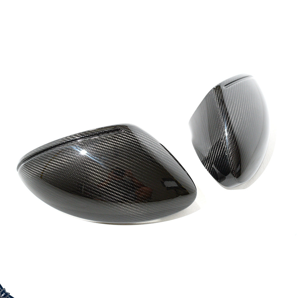 2012-2019 Porsche 911 (991) & Boxster / Cayman (981) Dry Carbon Fiber Replacement Mirror Covers | FYBR Aerodynamics