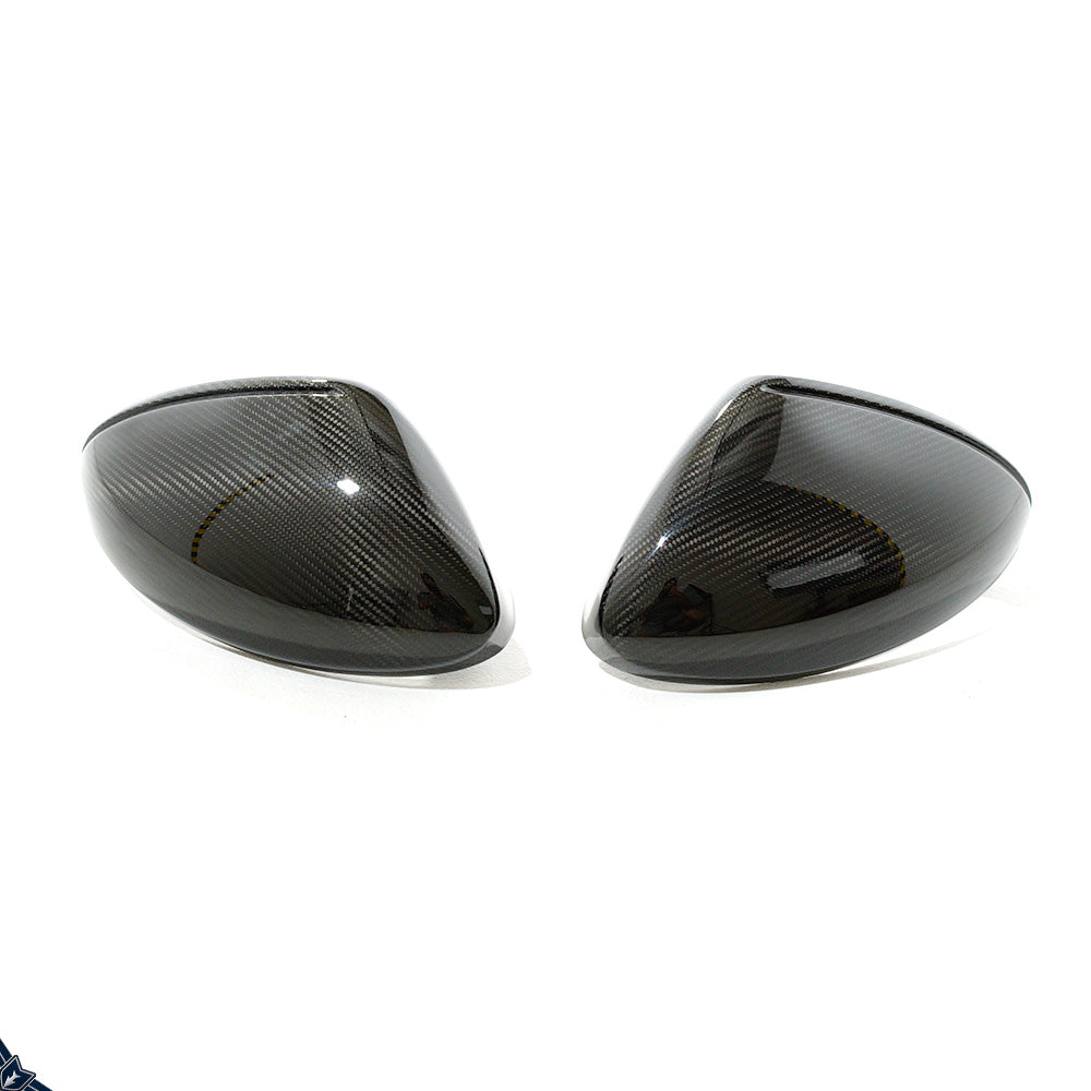 2012-2019 Porsche 911 (991) & Boxster / Cayman (981) Dry Carbon Fiber Replacement Mirror Covers | FYBR Aerodynamics