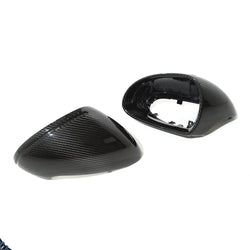 2017-2025 Porsche 718 Cayman & Boxster (982) OEM Style Dry Carbon Replacement Fiber Mirror Covers | FYBR Aerodynamics