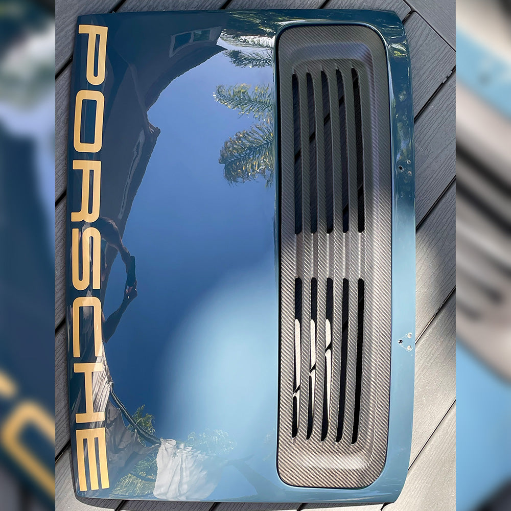 1963-1989 Porsche 911 (G-Body/964) Pre-Preg Carbon Fiber Engine Lid Grille [Launch Edition] | PROTOKRAFT