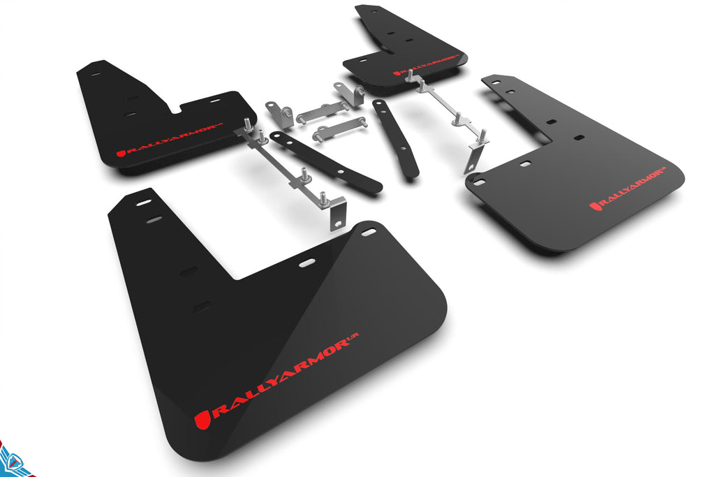 2023-2026 Toyota GR Corolla (GZEA14H) Rally Style Polyurethane Mud Flaps | Rally Armor