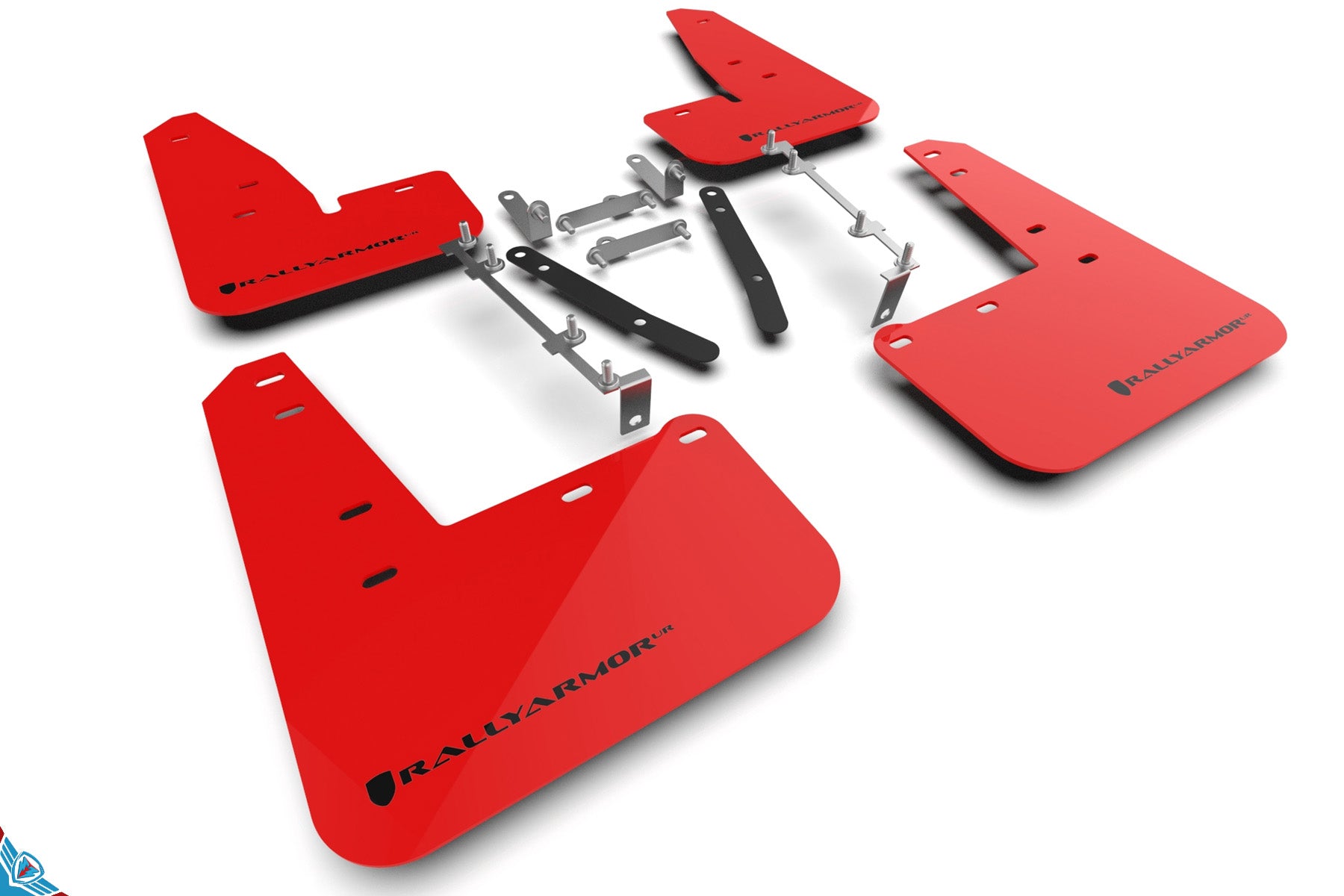2023-2026 Toyota GR Corolla (GZEA14H) Rally Style Polyurethane Mud Flaps | Rally Armor