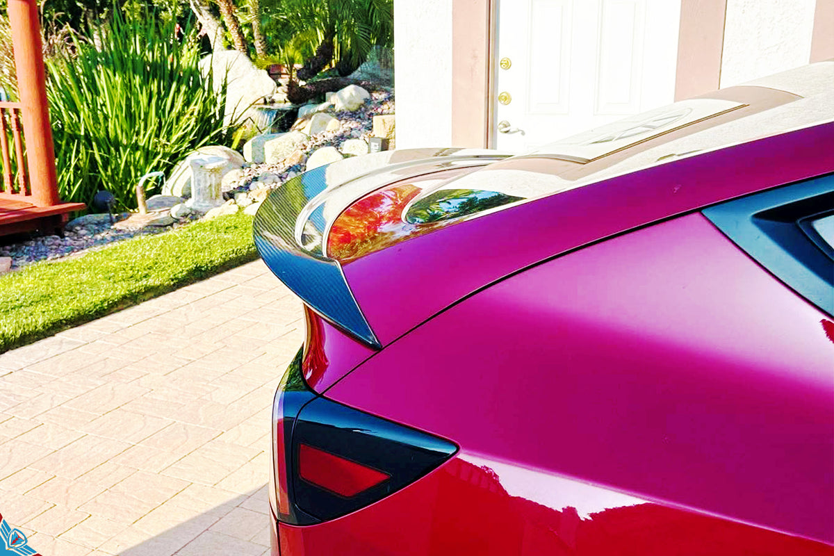 Tesla Model Y (MK1) AGX Dry Carbon Trunk Spoiler FYBR Aero