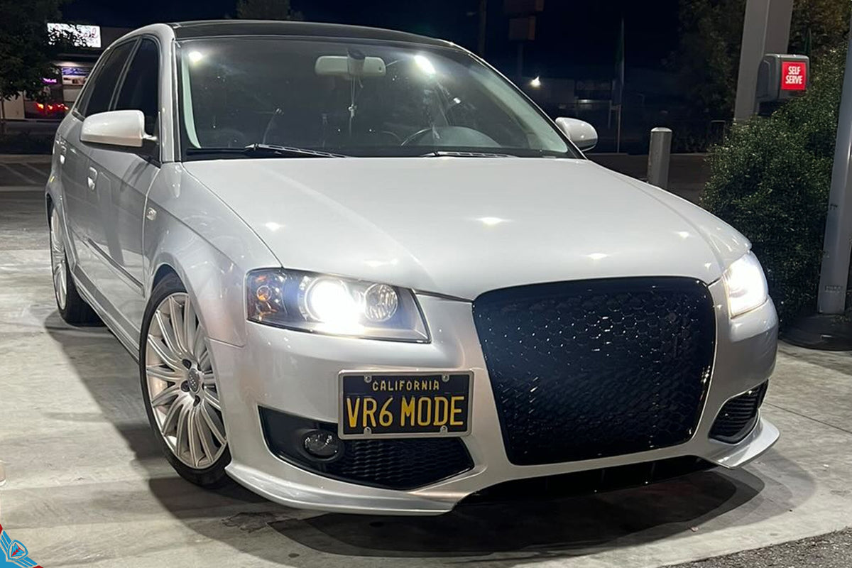 Audi A3 (Typ 8P) to RS3 Style Front Bumper Conversion