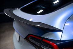 FYBR Tesla Model Y AGX Genuine Carbon Fiber Trunk Spoiler