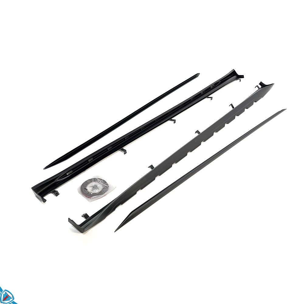 E3Tuning Tesla Model 3 ATS Side Skirts (Pair) [ABS Plastic] Main image