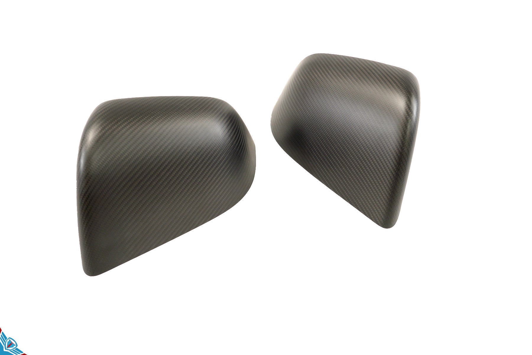 Tesla Model 3 & Y OEM Overlay Style Genuine Dry Carbon Fiber Mirror Covers [Various Finishes] | FYBR Aerodynamics