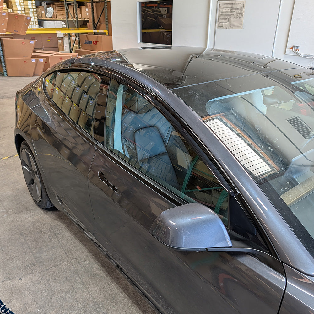 2017-2023 Tesla Model 3 (Legacy) Rain Guard Window Visor (Set of 4) | E3Tuning