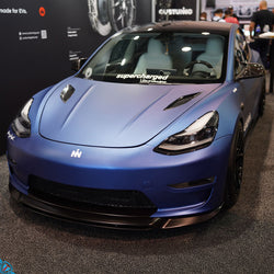 2017-2023 Tesla Model 3 (Gen 1) Aerodynamic Design ABS Replacement Hood | CUSTuning