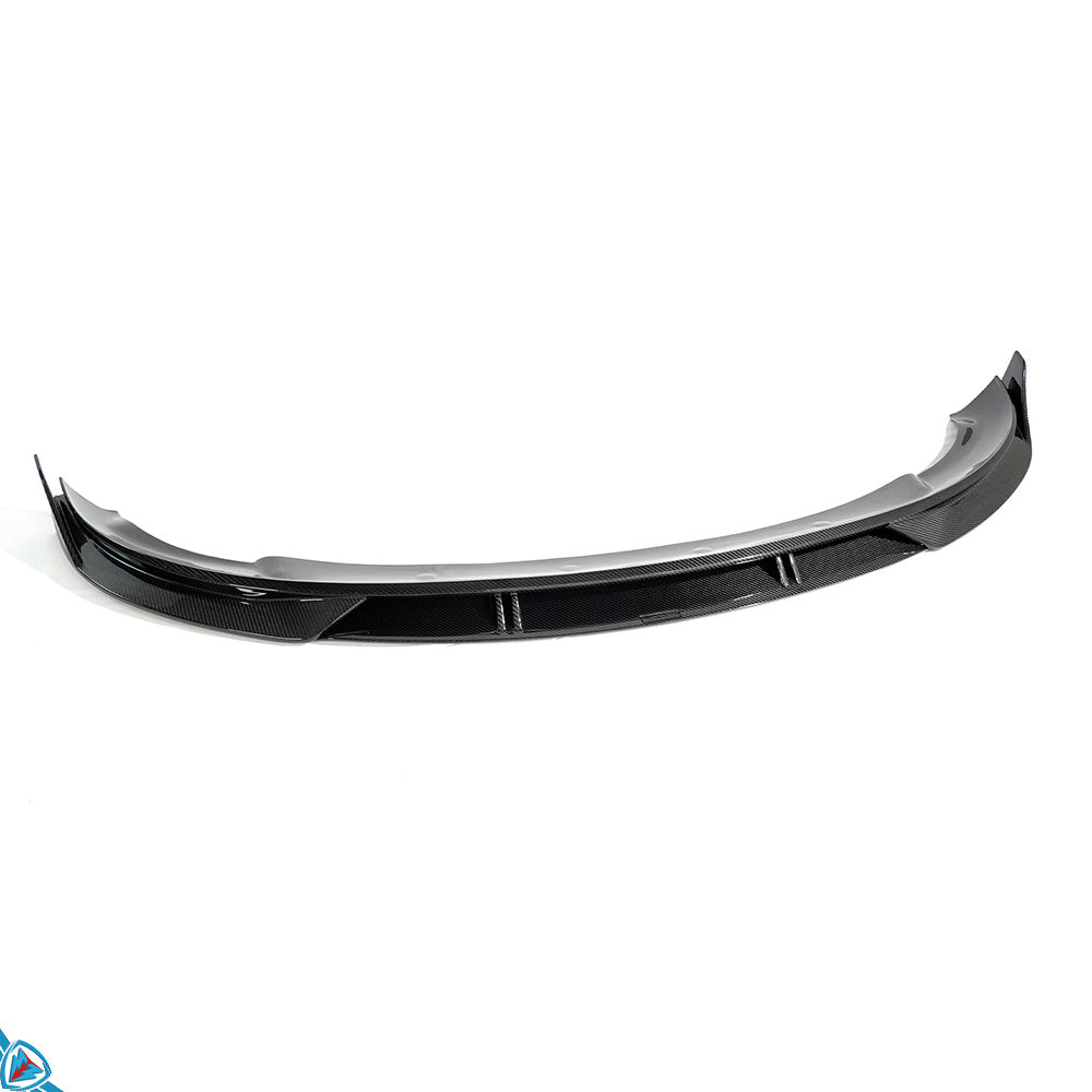 2020-2024 Tesla Model Y (1st Gen) EVF Style Dry Carbon Fiber Front Lip | EVFuel