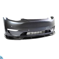 2020-2024 Tesla Model Y (1st Gen) EVF Style Dry Carbon Fiber Front Lip | EVFuel