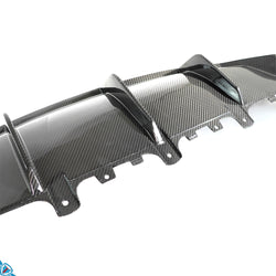 2020-2024 Tesla Model Y (1st-Gen) EVF Style Dry Carbon Fiber Rear Diffuser | EVFuel