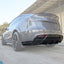 2020-2024 Tesla Model Y (1st-Gen) EVF Style Dry Carbon Fiber Rear Diffuser | EVFuel