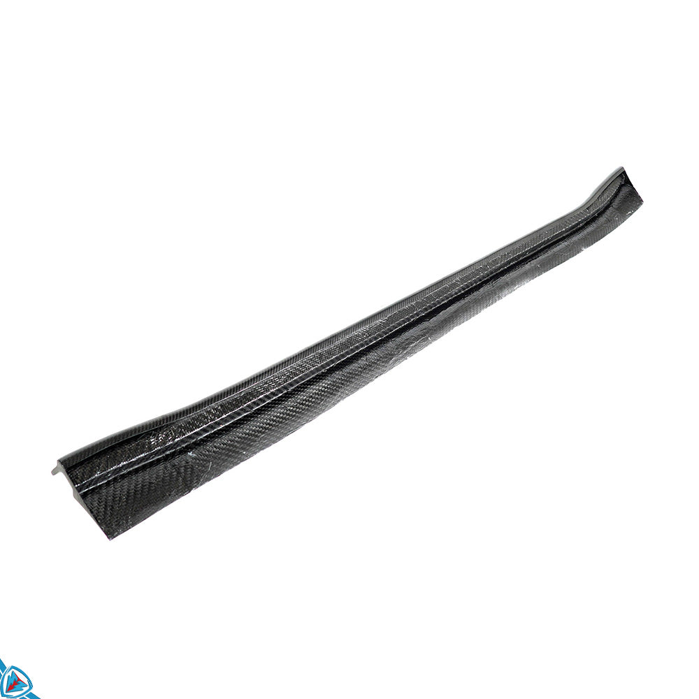2020-2024 Tesla Model Y (1st-Gen) Sport Style Dry Carbon Fiber Side Skirt Extensions | EVFuel