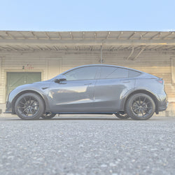2020-2024 Tesla Model Y (1st-Gen) Sport Style Dry Carbon Fiber Side Skirt Extensions | EVFuel
