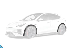 Tesla Model Y SDX Dry Carbon Fiber Fender Flares | FYBR Aerodynamics