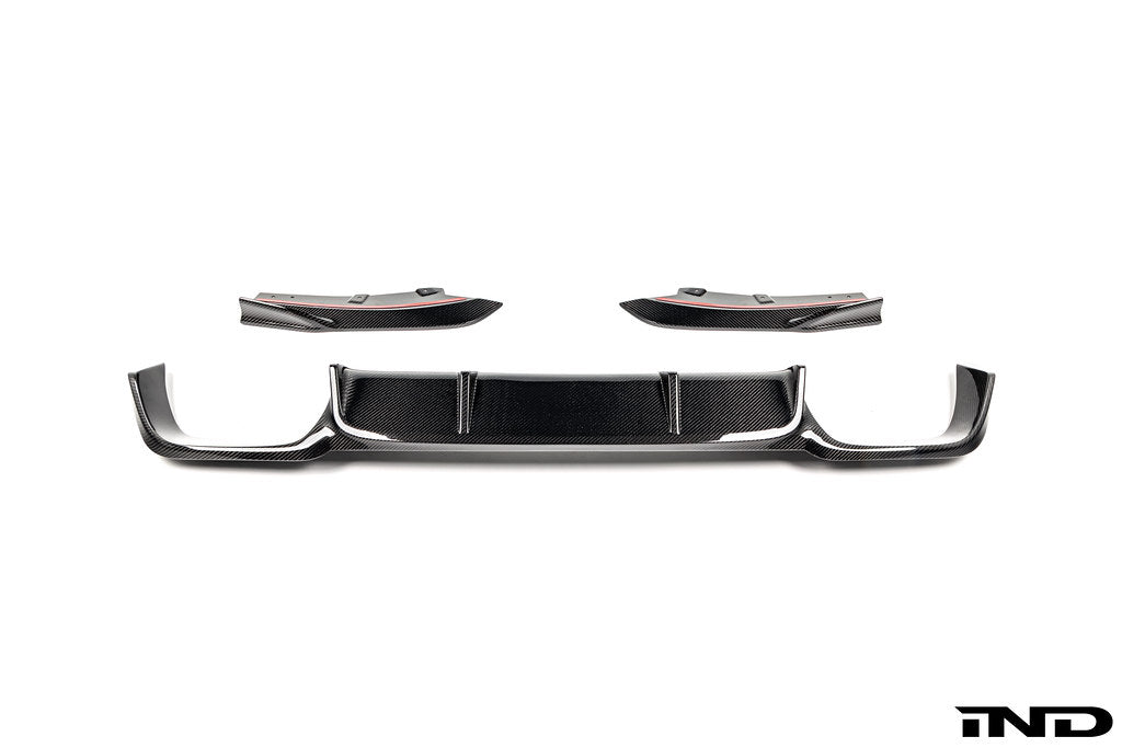 2019-2024 BMW X3 M (F97) Carbon Fiber Rear Diffuser | Trevora