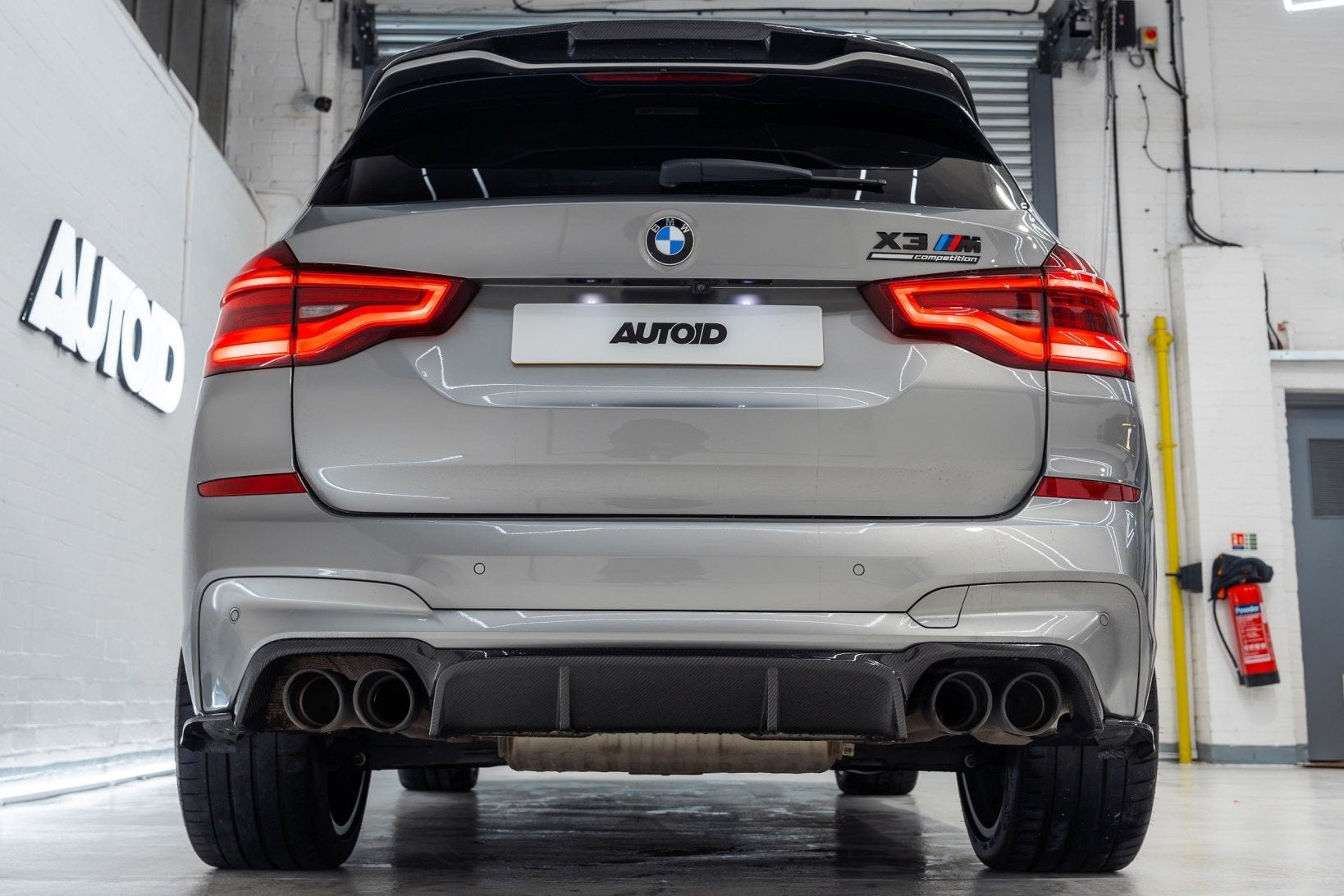 2019-2024 BMW X3 M (F97) Carbon Fiber Rear Diffuser | Trevora Secondary image