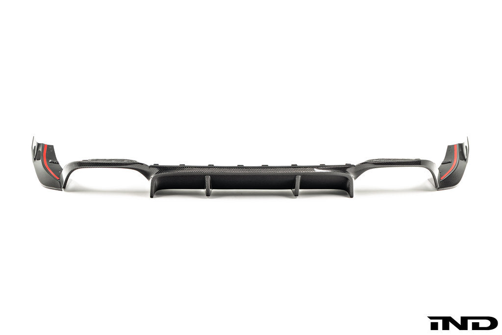2019-2024 BMW X3 M (F97) Carbon Fiber Rear Diffuser | Trevora Main image